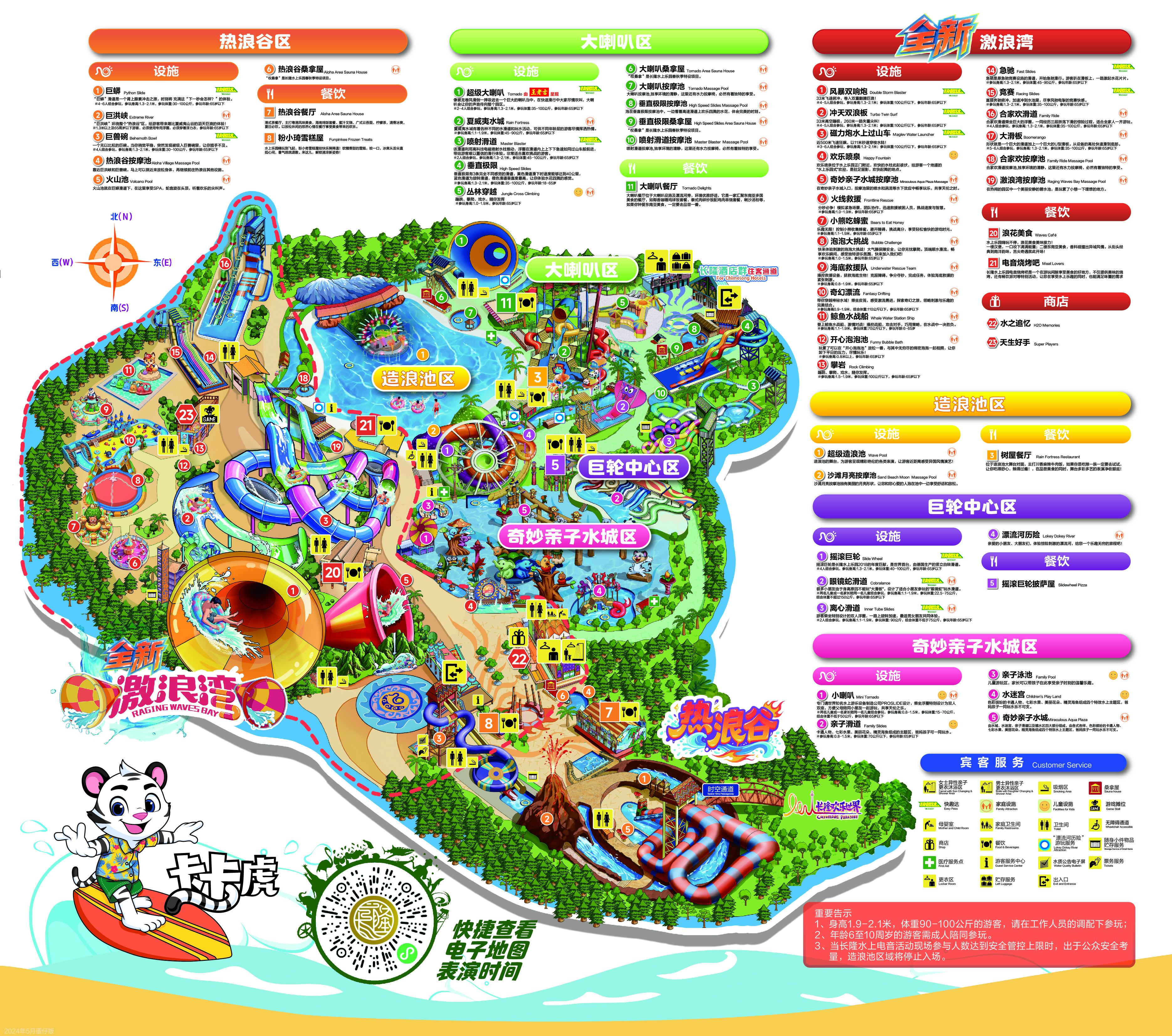Guangzhou Chimelong Tourist Resort Tourist Map